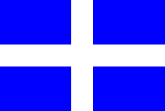 flag blue cross alternative unofficial